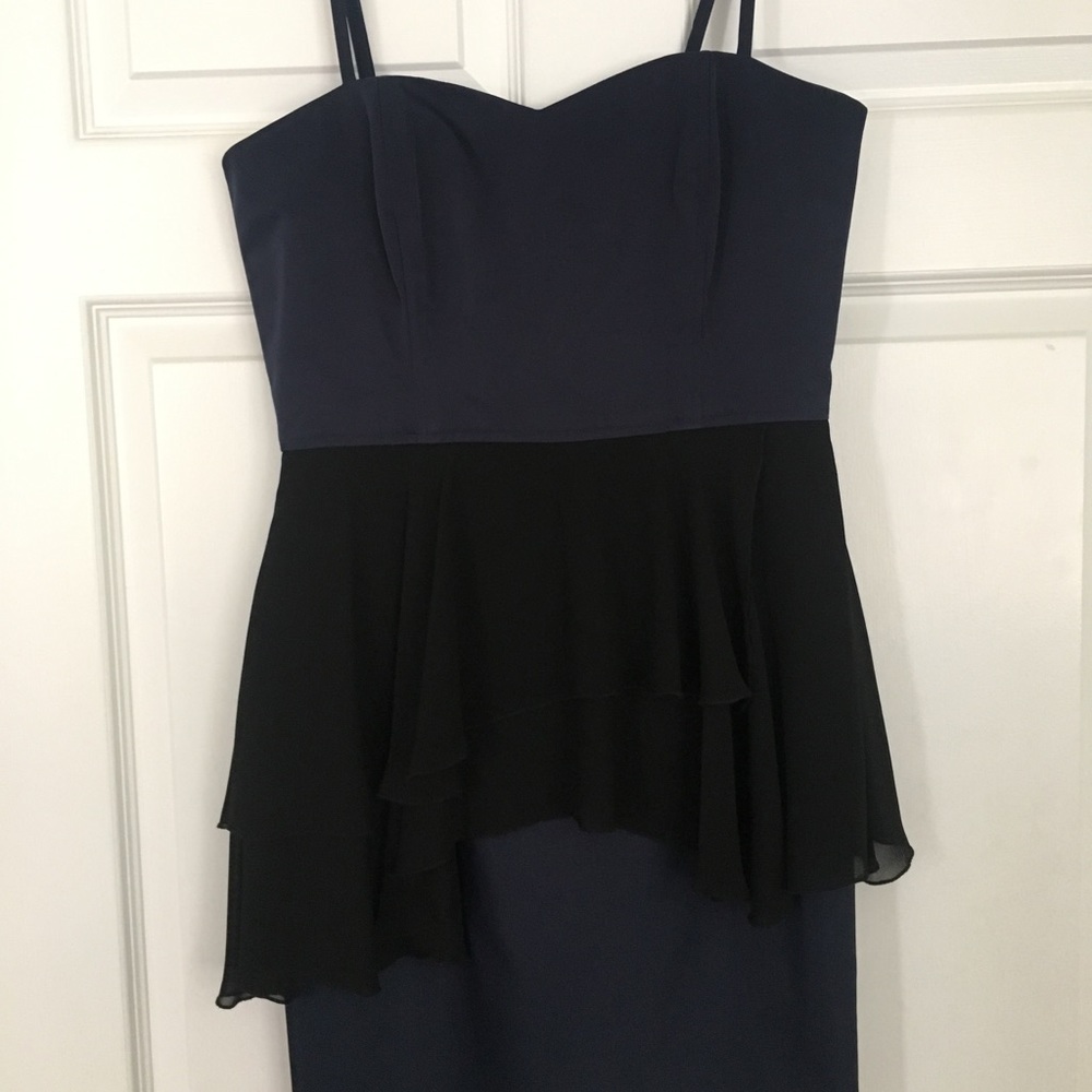 Navy/black dress!